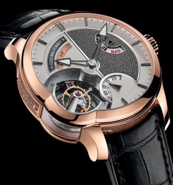 Greubel Forsey Tourbillon 24 Secondes Edition Historique Red Gold Silvered Replica Watch